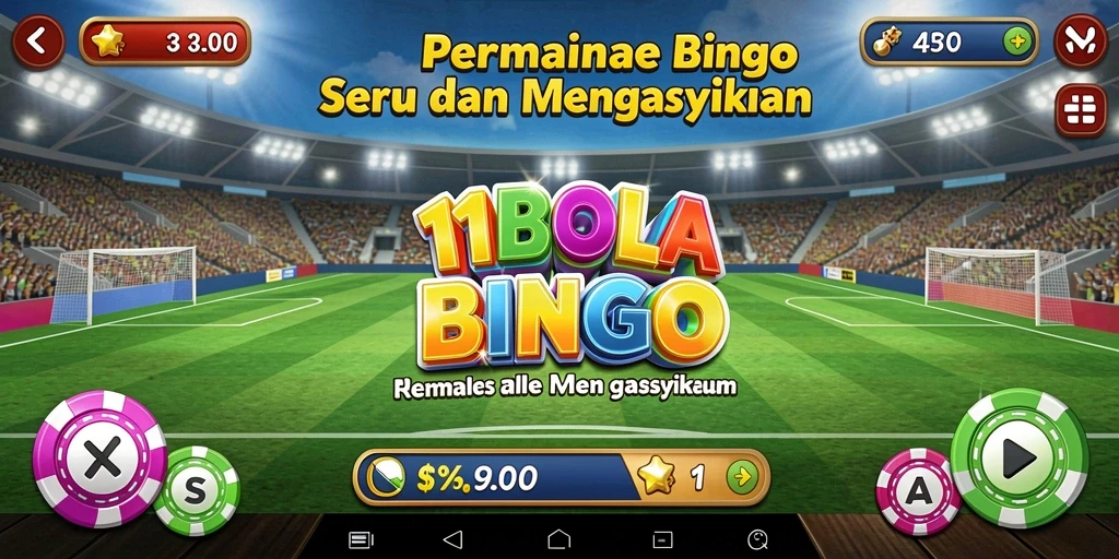 Tampilan gameplay seru di 11BOLA, nikmati pengalaman Bingo terbaik.