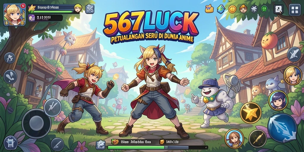 Gameplay seru di dunia anime yang menakjubkan.