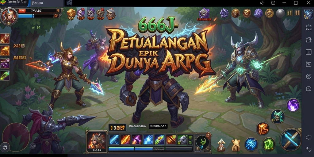 Gameplay menakjubkan dari 666J dengan pertempuran yang intens.