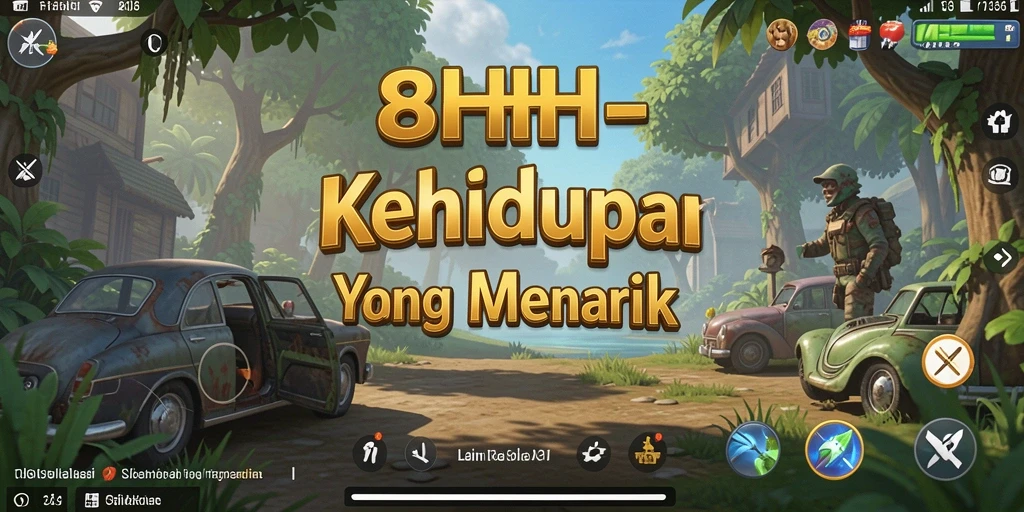 Tangkapan layar gameplay 8HHH yang menampilkan pengalaman simulasi yang mendetail.