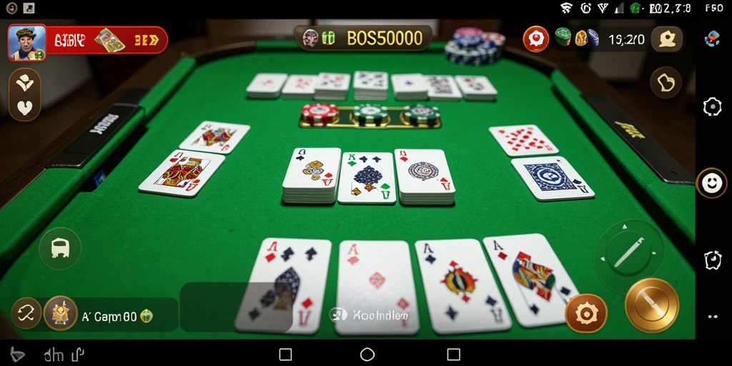Tampilan gameplay Gaple yang seru dan interaktif.