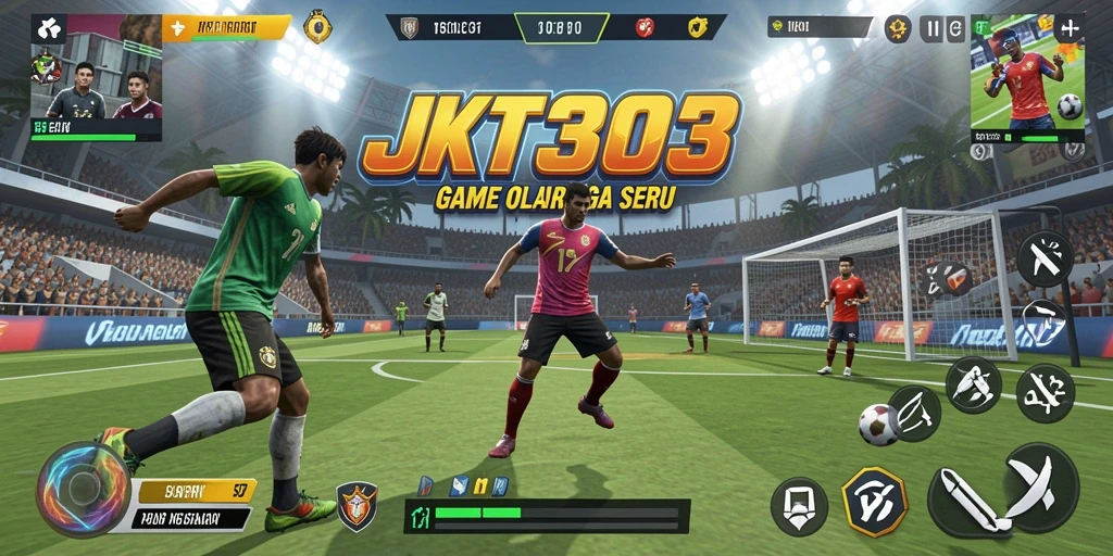 Tangkapan layar dari permainan JKT303 yang menunjukkan aksi kompetitif yang mendebarkan.