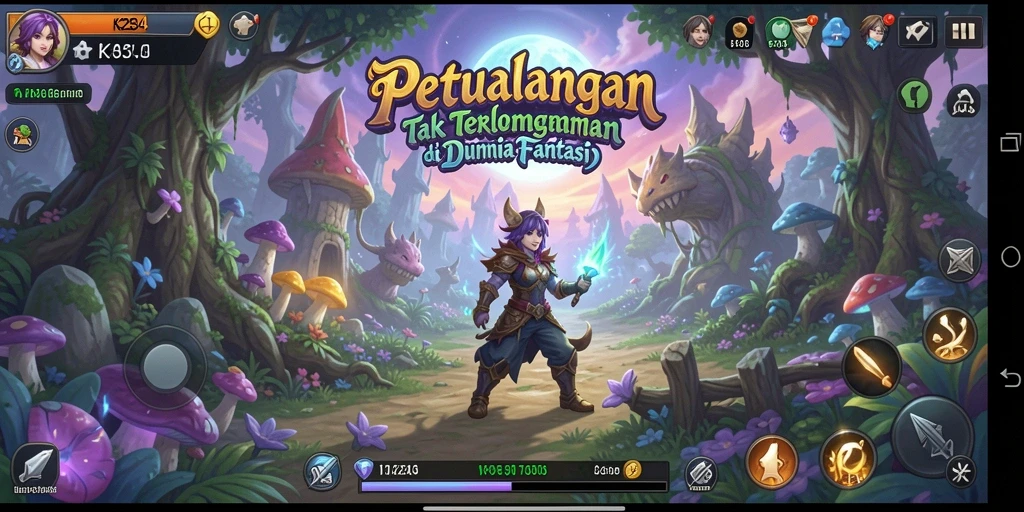 Gameplay petualangan K234 yang menegangkan dan visual yang menarik.