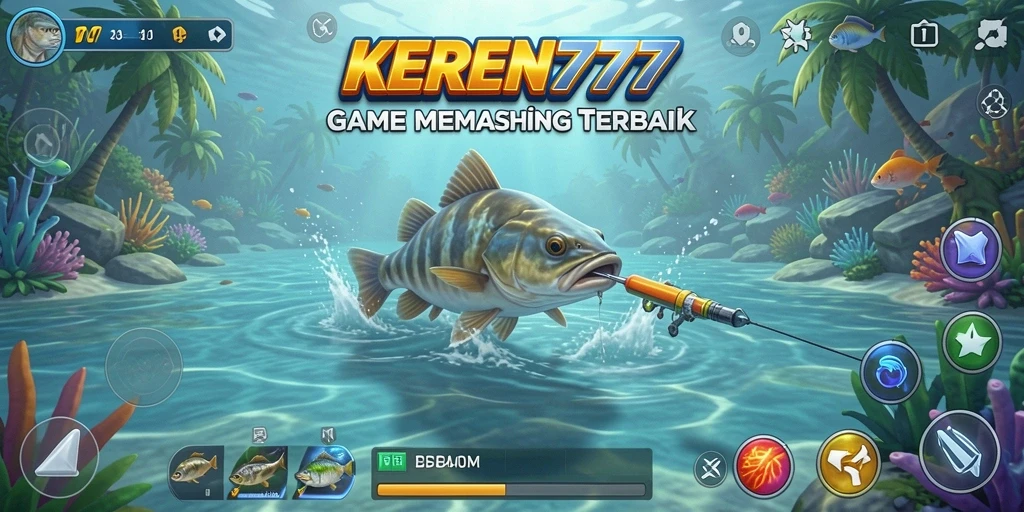 Tangkapan ikan besar dalam gameplay KEREN777 yang seru.
