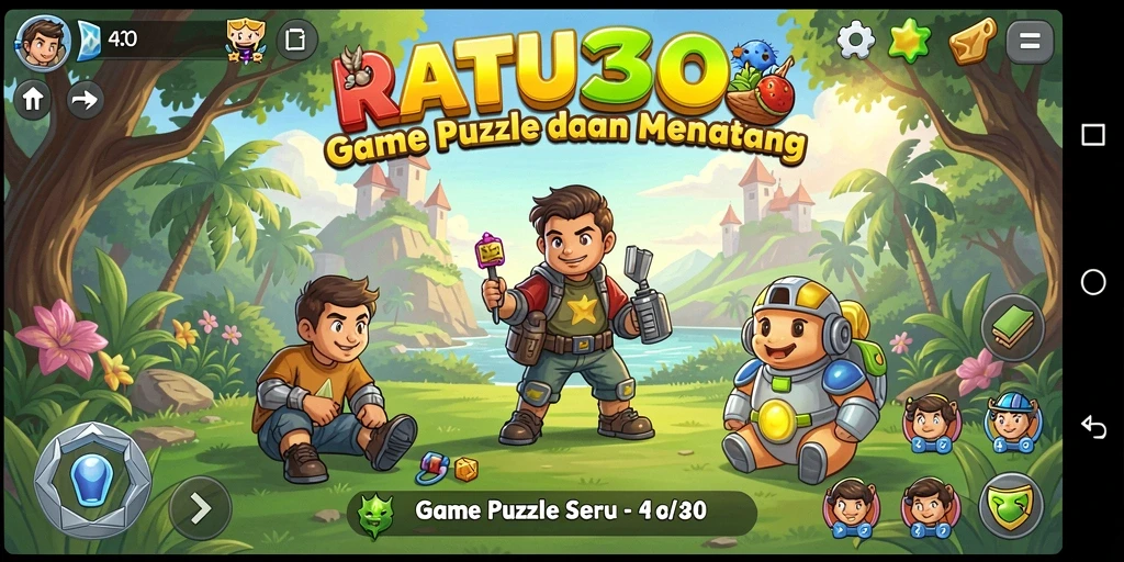 Tangkapan layar gameplay RATU303 yang menarik dan penuh warna.