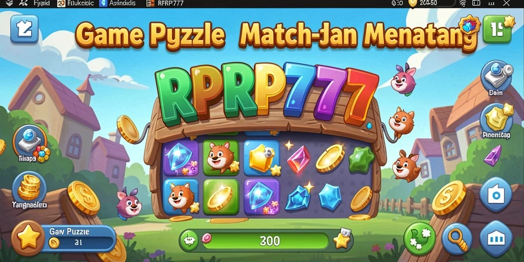 Tampilan menarik dari gameplay RPRP777 di momen seru.