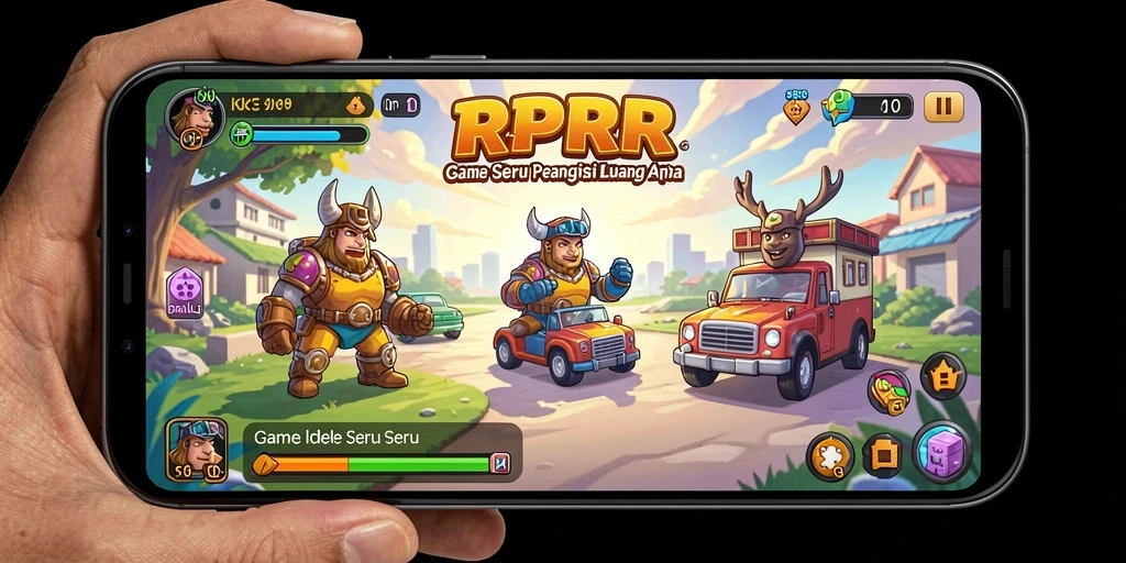 Tampilan gameplay RPRR yang menarik dan penuh warna.