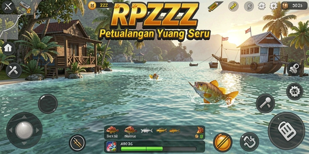 Tangkapan laut yang menakjubkan dalam RPZZZ.