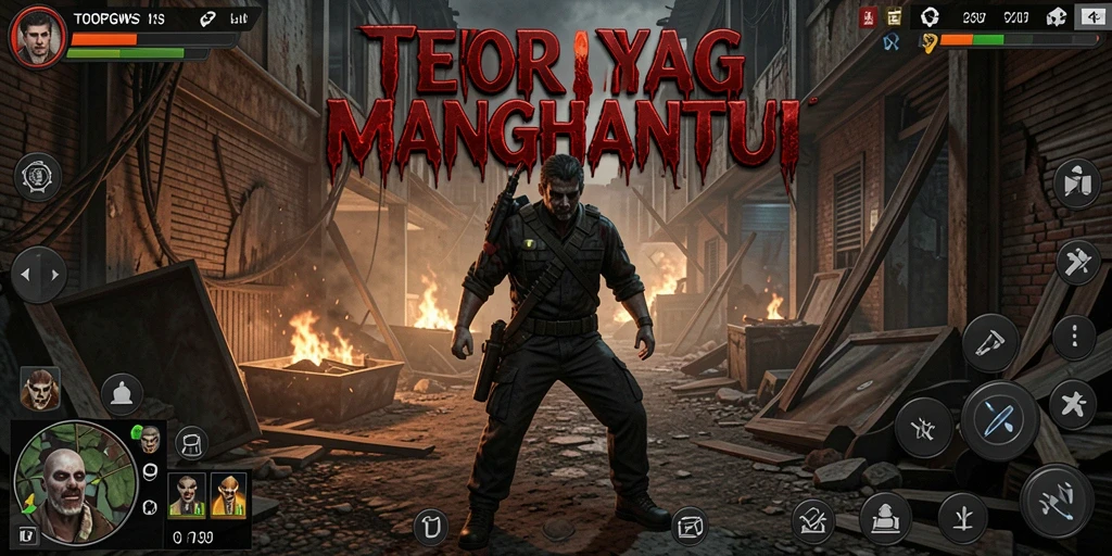 Momen menakutkan dalam gameplay TOOPGWS yang mendebarkan.
