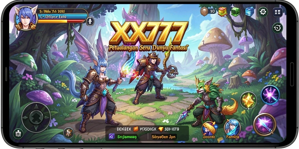 Tampilan gameplay seru dari petualangan di XXX777 dengan berbagai tantangan menarik.